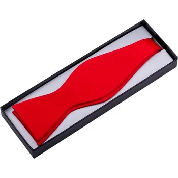 Červený vázací motýlek Assante 90354, Velikost Uni