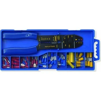 Kleště BETA SADA KLEŠTÍ 536, 0,25-6 MM2 + IZOLOVANÉ HROTY 50 KS (1 SADA)