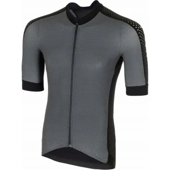 cyklistický dres RH+ Dres Vortice AirX BLACK/CARBON/REFLEX - L