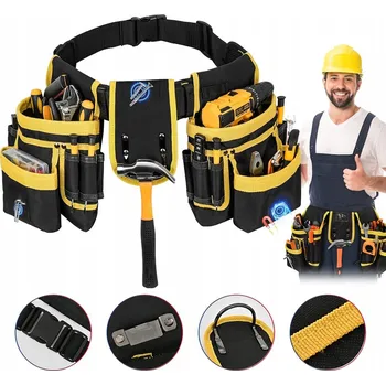 MONTÁŽNÍ NÁŘADÍOVÝ PÁS 26 KAPES MAGNETICKÝ STAVEBNÍ PÁS NA NÁŘADÍ