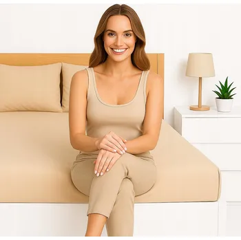 Prostěradlo Prostěradlo s gumou Teplé Vnitřek polyester 80 x 200 cm