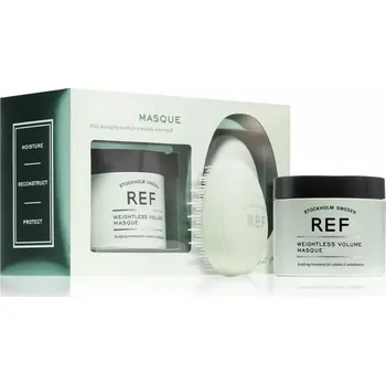 Vlasová regenerace REF Weightless Maska pro objem jemných vlasů 250ml + Kartáč
