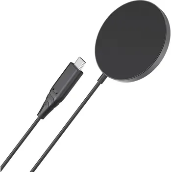 Mobilní telefon Choetech 15W Ultra Thin Wireless Magenetic Charger T518-F-BK
