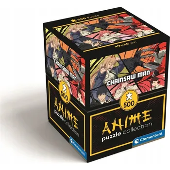 Puzzle PUZZLE 500 DÍLKŮ CUBE ANIME CHAINSAW MAN CLEM 35606