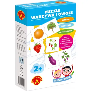Puzzle Zábavné a poučné. Puzzle - Ovoce a zelenina Alexander