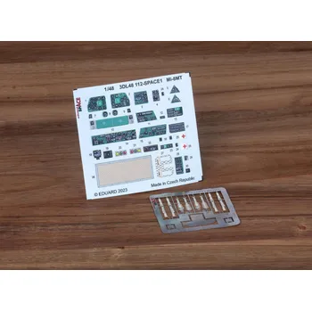 Plastikový model Mi-8MT SPACE 1/48 recommended for ZVEZDA - Eduard 3DL48112