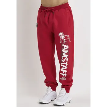 Pánské Tepláky Amstaff Narek red velikost: XL