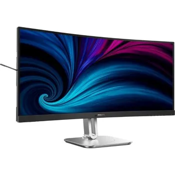 Počítač Philips MT VA LED 34" 34B2U5600C/00 - VA panel, 3440x1440, 2xHDMI, DP, USB-C, RJ45, USB 3.2, repro, nast vysky, zakriven, 34B2U5600C/00