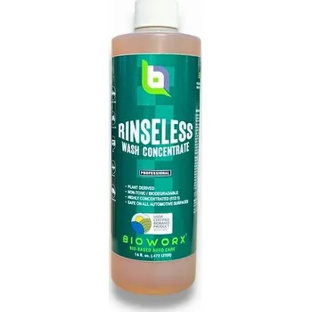 Autošampón Bioworx Rinseless Wash 473ml (512:1) - Ekologický mycí prostředek bez oplachování +DÁREK