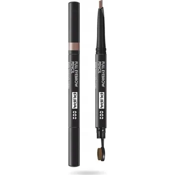 Tužka na obočí PUPA Full Eyebrow Pencil Tužka na obočí 002 Brown (Hnědá)