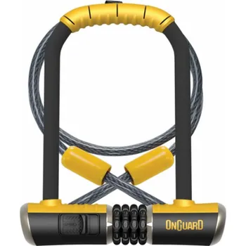 Zámek na kolo OnGuard Combo DT 8012C U-Lock 115x230 mm černo-žlutý (ONG-8012C)
