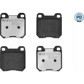 Zavěšení kol Meyle 025 210 5015/PD Sada brzdových destiček, kotoučové brzdy