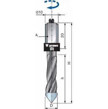 Vrtačka Freud Vrtačka PF11MD AC3 5,0X40X70X10 P