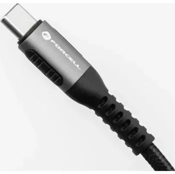 Datový kabel ForCell Kabel USB-C - USB-C 2 m, černý