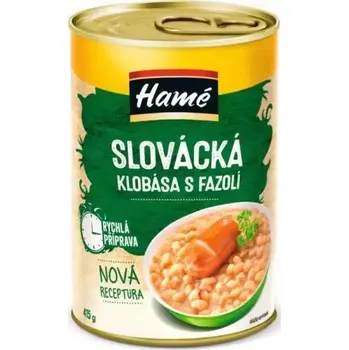 Hotové jídlo Hamé slovácká fazole s klobásou 415g