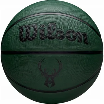 Basketbalový míč Wilson Míč NBA Team Tribute Solid Milwaukee Bucks WZ4025417XB Green 5