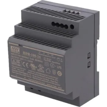 spínaný zdroj Napájecí zdroj na DIN 92W 24V MEAN WELL HDR-100-24