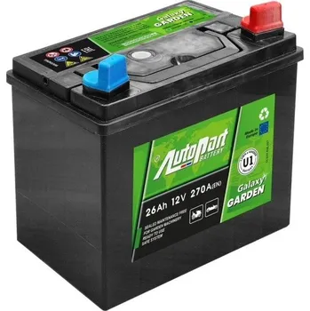 Autobaterie Akumulátor 12V 26Ah 270A levý - Garden 196x128x185 MAXGEAR