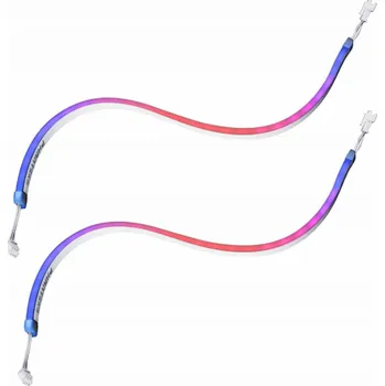 LED páska Phanteks PHANTEKS Neonové digitální RGB LED pásky, kombinovaná sada, 40 cm (2 kusy) - bílé