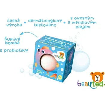 Koupelová kosmetika Bomba šumivá do koupele s probiotiky