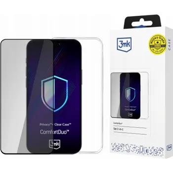Telefonní příslušenství 3MK Průhledná sada ComfortDuo Privacy Clear pro Samsung Galaxy A54 5G
