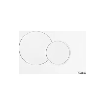 Splachovací tlačítko Koło Splachovací tlačítko Eclipse 2 pro toaletu bílé (94150-001)