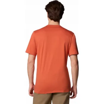 Pánské tričko Columbia Tričko CSC Basic Logo SS 1680053851 Oranžové XXL