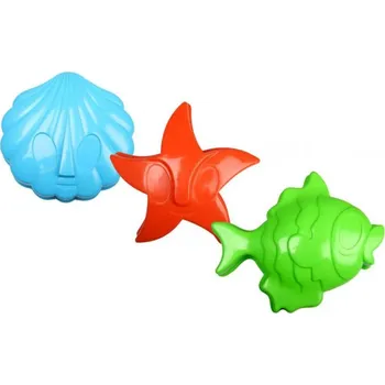 Hračka na písek Androni Formička velká bábovička zvířátko moře 3 druhy 4 barvy na písek
