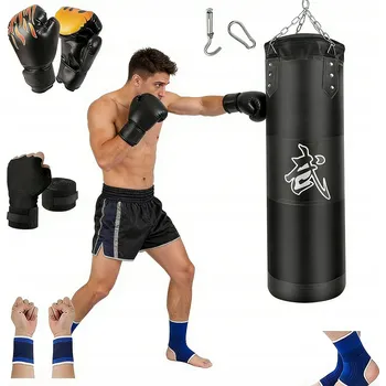 Boxovací pytel BOXERSKÝ PYTEL 100 CM | TRÉNINKOVÝ | PROFESIONÁLNÍ | VYSOKÁ KVALITA
