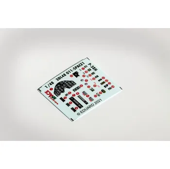 Plastikový model P-38H SPACE 1/48 recommended for TAMIYA - Eduard 3DL48011