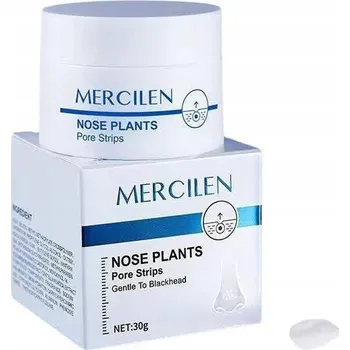 Pleťová maska MERCILEN NÁPLASTI na nos, na černé tečky a pupínky