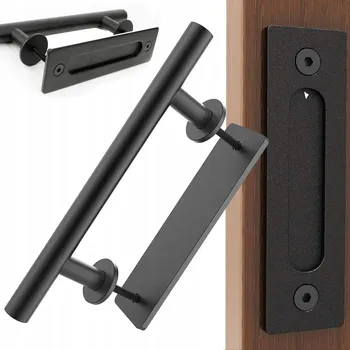 Dveřní kování Úchyt madlo klika LOFT INDUSTRIAL dlouhé oboustranné Retro