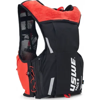 Dámská vesta USWE BĚŽECKÁ VESTA PACE 8L VELIKOST XL ČERVENO-ČERNÁ