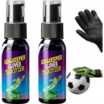 Brankářské rukavice 2 KS Grip Spray LEPIDLO na brankářské rukavice 30ML