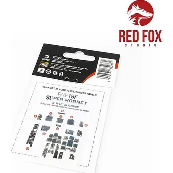 Plastikový model F/A-18F&nbsp;Super&nbsp;Hornet&nbsp;(for&nbsp;Meng&nbsp;kit) - Red Fox Studio RFSQS-48088
