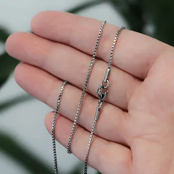 Řetízek Ocelový řetízek kostička č. 1270 - 50 cm