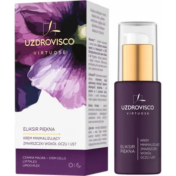 Péče o oční okolí Uzdrovisco Virtuose Elixir of Beauty krém minimalizující vrásky kolem očí a rtů 30ml