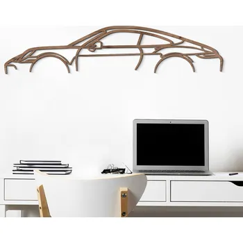 Obraz Moderní obraz - Porsche 911 GT2, Dub tabákový (nedostupný) | DUBLEZ