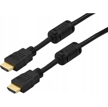 Video kabel HDMI kabel Monacor HDMC-1000/SW - HDMI 10 m