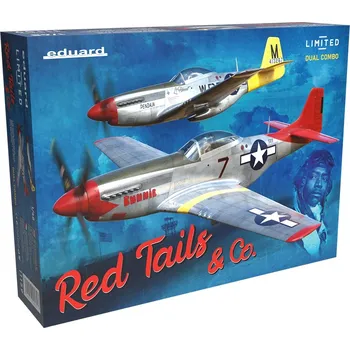 Plastikový model RED TAILS & Co. DUAL COMBO (Limited edition) - Eduard 11159