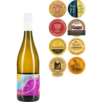 Víno Víno Drábek cuvée Mia Bo 2025 polosuché bílé 0,75 l