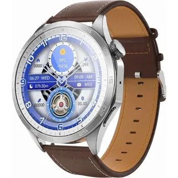 Chytré hodinky Hoco Chytré hodinky HOCO chytré hodinky s funkcí volání AMOLED Y21 stříbrné