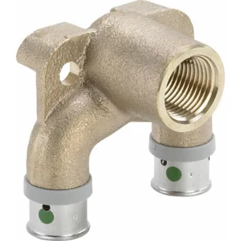 Fitinka Viega Dvoustěnný disk 16 x 1/2 bronzový / lesklý (DWZ) potrubní spoj