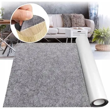 Obraz SAMOLEPICÍ PLST 40X200 CM ŠEDÝ, SNADNO SE STŘÍHÁ A MONTUJE Z TMELU