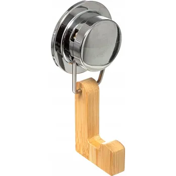 Věšák Háček s přísavkou 5five Simply Smart hnědý, stříbrný