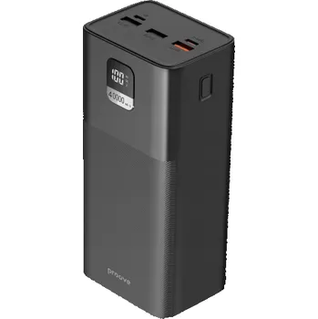 Powerbanka PROOVE Výkonná cestovní powerbanka 40 000 mAh 22,5 W 3x USB USB-A 1x USB-C TYPE-C / PBGI20312201 / Giant Lite