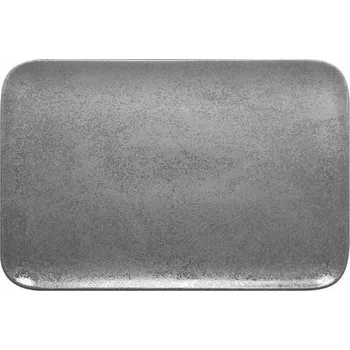 Talíř Papstar Obdélníkový talíř 33x20 cm Břidlice