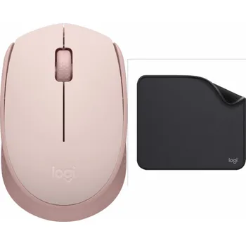 Myš Logitech Myš M171 růžová (910-006865) + řada Studio - grafitová (956-000049)