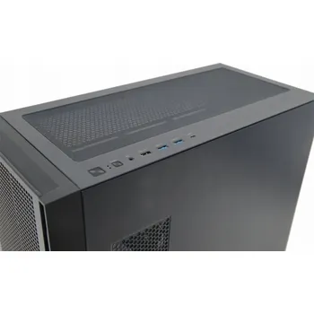 PC skříň Zenpc Počítačová skříň Apex TG Black 4x Fander P12 PWM PST ARGB