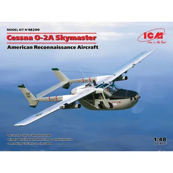 Plastikový model Cessna O-2A Skymaster American Reconnaissance Aircraft - ICM 48290